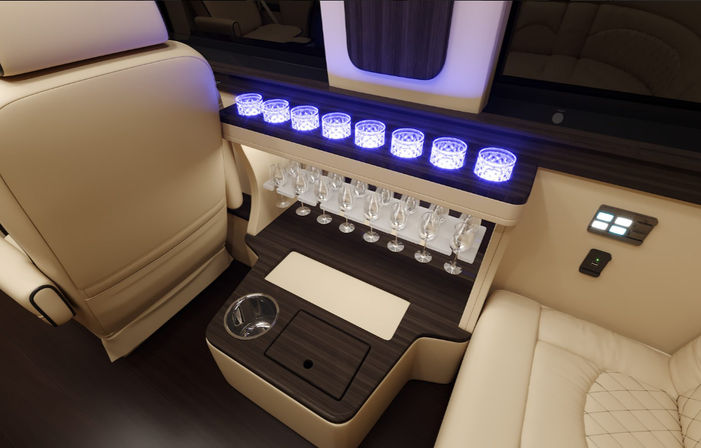 Luxury Transport for your Group: Mercedes Sprinter Limo image 4
