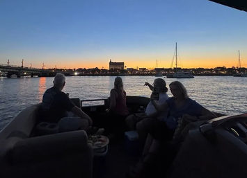 St Augustine - Private Sunset Cruise with Captain: BYOB & Incredible Golden Hour Views image 3