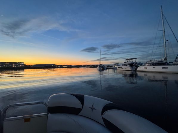 St Augustine - Private Sunset Cruise with Captain: BYOB & Incredible Golden Hour Views image 1
