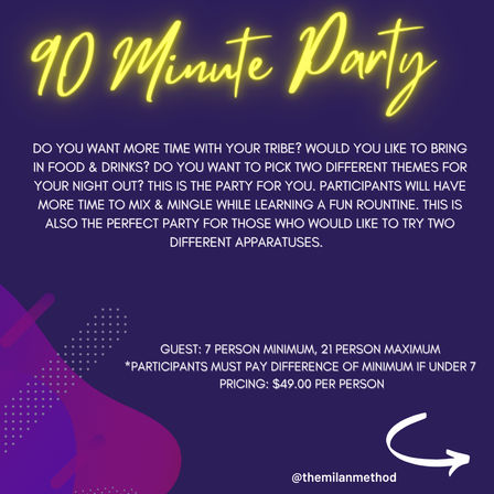 Baddie Night Out: Private Pole Dancing Class image 6