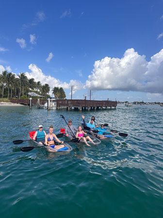 Clear Kayak Guided Tour: Paddle to Peanut Island image 10
