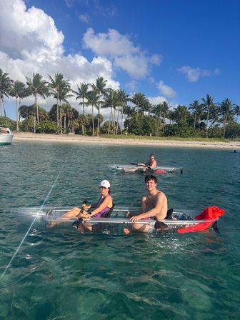Clear Kayak Guided Tour: Paddle to Peanut Island image 6