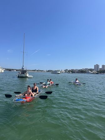 Clear Kayak Guided Tour: Paddle to Peanut Island image 12