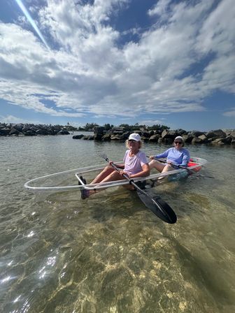 Clear Kayak Guided Tour: Paddle to Peanut Island image 7