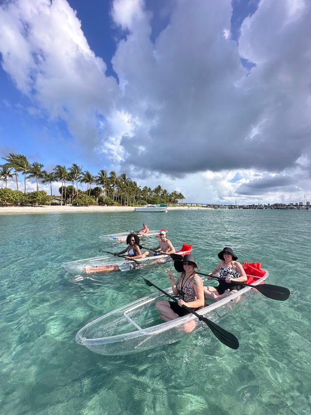 Clear Kayak Guided Tour: Paddle to Peanut Island image 3