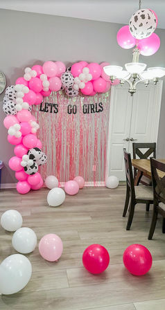 Pre-Arrival Party Decoration Package: Insta-Worthy Photo Backdrop, Balloon Garland, and More Party Favors image 3