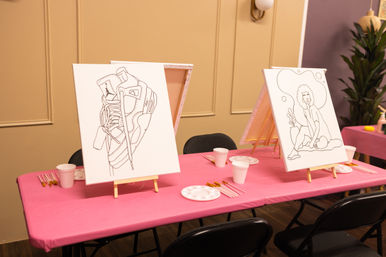 Paint the Peach: Paint & Sip Session image 5
