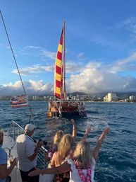 Private Honolulu Sunset Sail at Kewalo Basin Harbor with Complimentary Drinks (Up to 49 Passengers) image 10