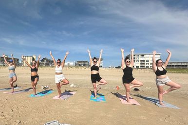 Sound Off™ Beach Yoga: Headsets Included for a Unique Experience image