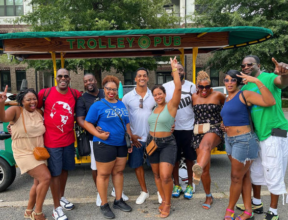 South End Pedal Bike Pub Crawl with VIP Guide, On-Site Booze Shop, and Custom Bar Stops image 4