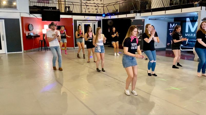 Private BYOB Line Dance Lesson in Studio with Urban Cowboy image 17