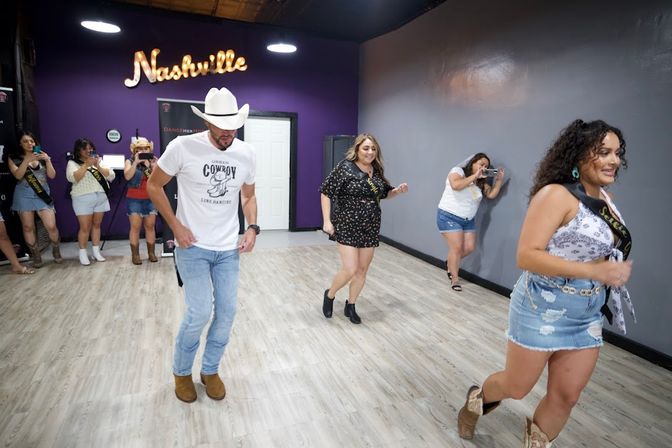 Private BYOB Line Dance Lesson in Studio with Urban Cowboy image 16