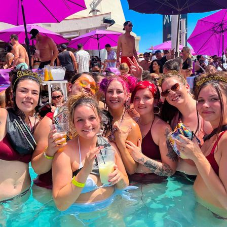 Las Vegas Pool Crawl: Includes Party Bus Transportation, Drink Specials, Free Venue Entry & More image 6