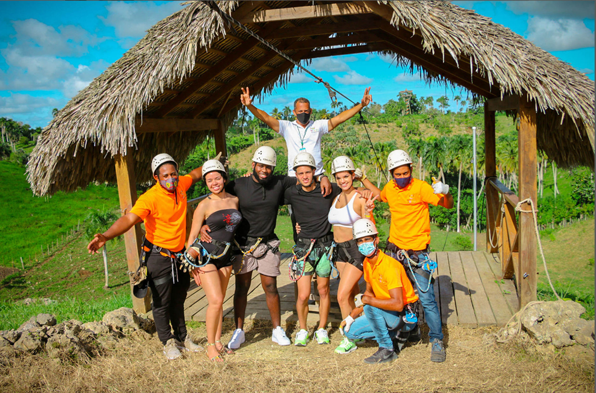 Half Day Fun 3 in One: Off-Road Buggies, Jungle Ziplines & Horseback Riding for the Ultimate Adventure image 1
