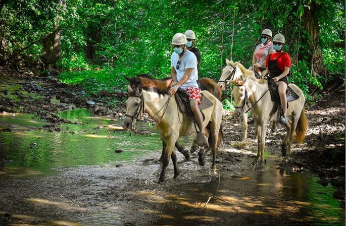 Half Day Fun 3 in One: Off-Road Buggies, Jungle Ziplines & Horseback Riding for the Ultimate Adventure image 8
