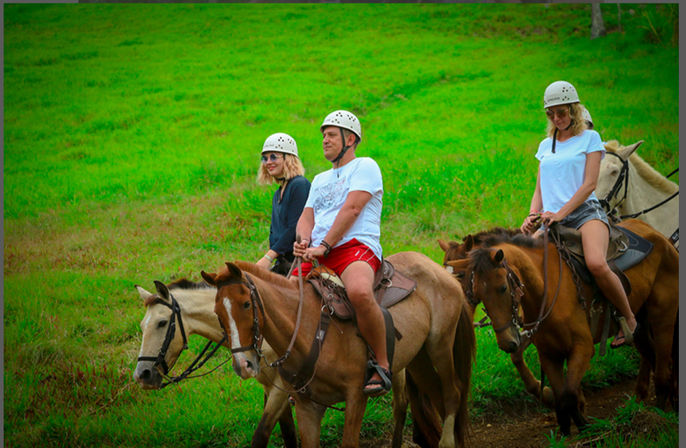 Half Day Fun 3 in One: Off-Road Buggies, Jungle Ziplines & Horseback Riding for the Ultimate Adventure image 2