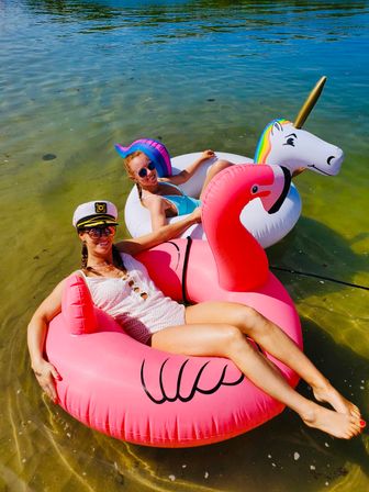 Island Time Boat Cruise in Fort Lauderdale with Sandbar Swim and Insta-Worthy Floaties (BYOB) image 3