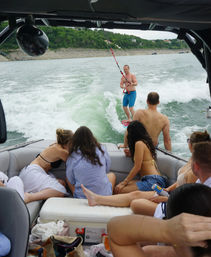 BYOB Water Sport Charter: Private Wake Boat on Lake Travis image 6