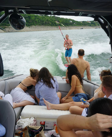 BYOB Water Sport Charter: Private Wake Boat on Lake Travis image 6