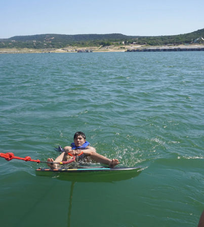 BYOB Water Sport Charter: Private Wake Boat on Lake Travis image 12