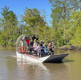 Small Boat, Big Fun: Private Airboat Experience with Gators & Bayou Views image 2