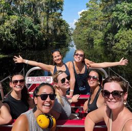 Small Boat, Big Fun: Private Airboat Experience with Gators & Bayou Views image 3