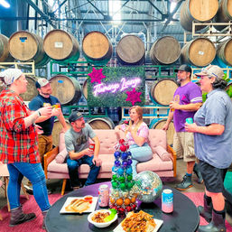 Insta-Worthy Flamingo Lounge Dining Experience at Urban South Brewery with Beer & Seltzer Flights image 2