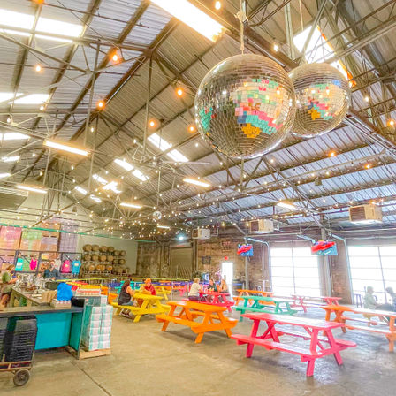 Insta-Worthy Flamingo Lounge Dining Experience at Urban South Brewery with Beer & Seltzer Flights image 3