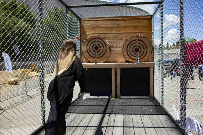 Unleash Your Inner Lumberjack at Section 37 Axe Room image 2
