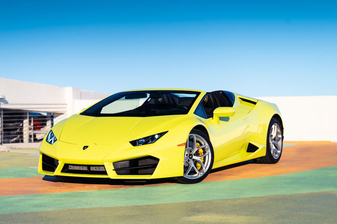 Lamborghini Huracan Spyder - Fast Car Cruising Experience in Miami image 1