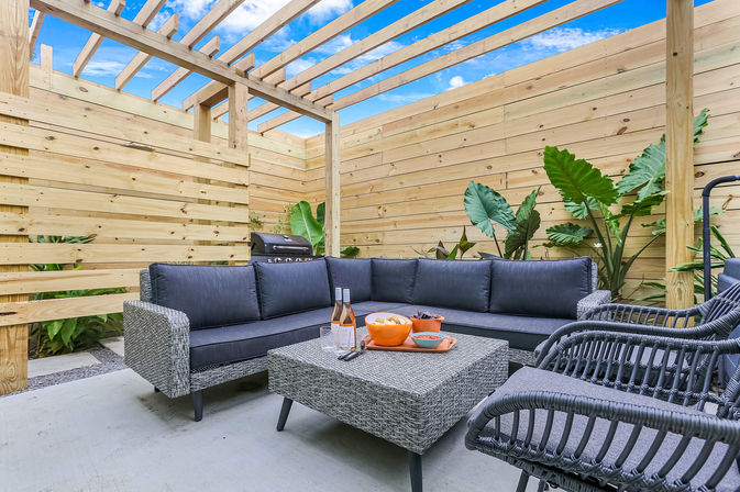 Zen Paradise: NOLA Oasis with Private Hot Tub and Shared Heated Pool image 19