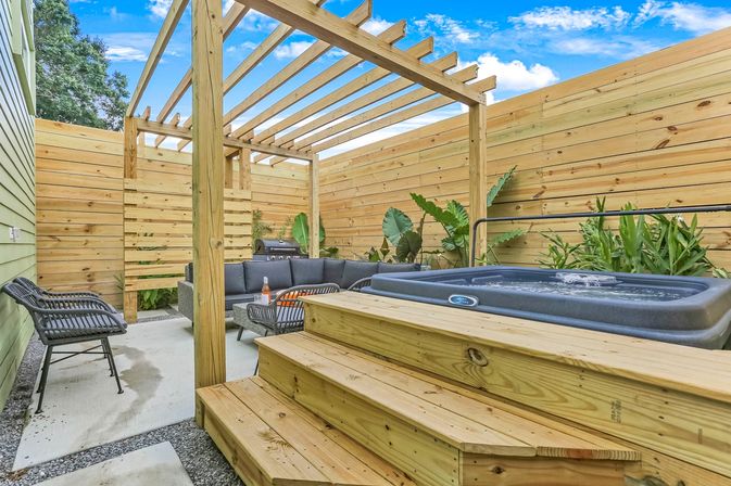 Zen Paradise: NOLA Oasis with Private Hot Tub and Shared Heated Pool image 18