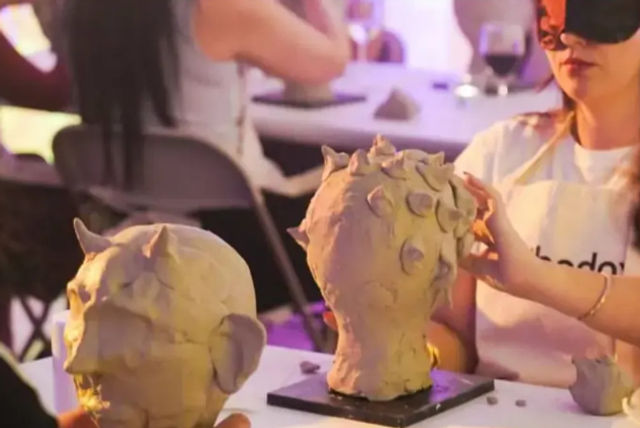 Sculpture Without Sight: Immersive Sensory Sculpting Experience image 4
