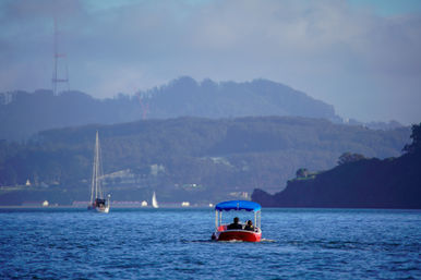Stylish Electric Duffy Boat Rental: Cruise the Stunning Sausalito Coastline with Your Crew image 10