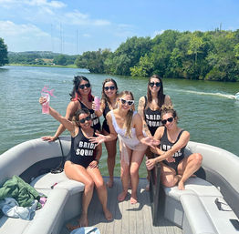 Austin Bachelorette Party Boat Cruise: Private BYOB Lake Experience with Floating Lounge & Party Vibes image