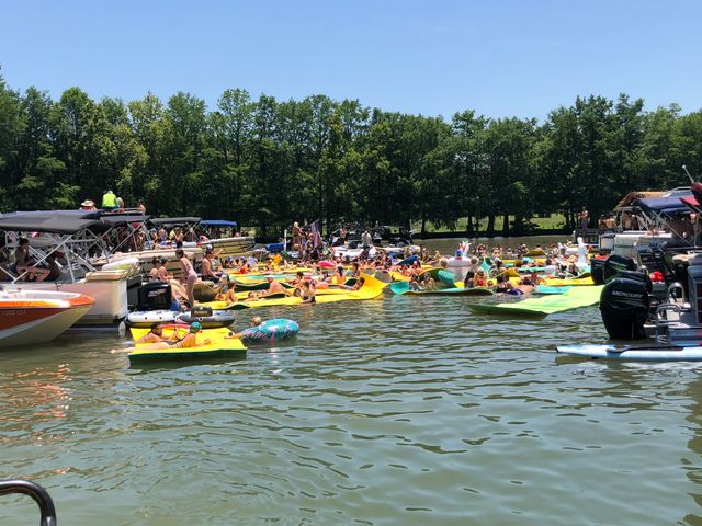 Austin Bachelorette Party Boat Cruise: Private BYOB Lake Experience with Floating Lounge & Party Vibes image 3