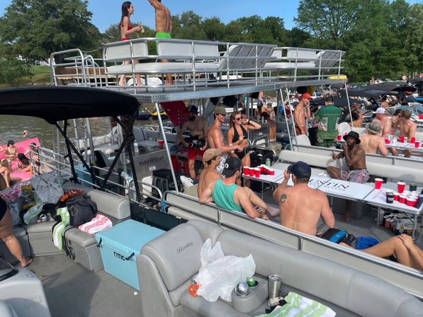 Austin Bachelorette Party Boat Cruise: Private BYOB Lake Experience with Floating Lounge & Party Vibes image 2