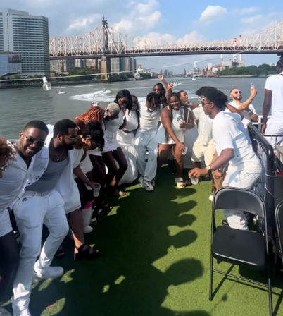 Blue Booze Cruise 2025: NYC Party Boat with DJ Beats, Flowing Drinks, and Skyline Views image 6