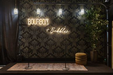 Bourbon and Bubbles: Retro Speakeasy-Style Home with Rooftop Hot Tub image 24