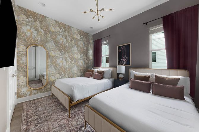 Bourbon and Bubbles: Retro Speakeasy-Style Home with Rooftop Hot Tub image 45