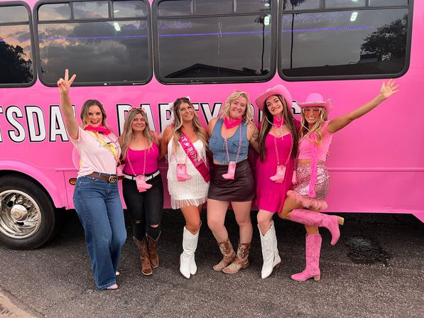 Pink Pony Club Express: Scottsdale's Ultimate All-Pink BYOB Drag Party Bus image 4