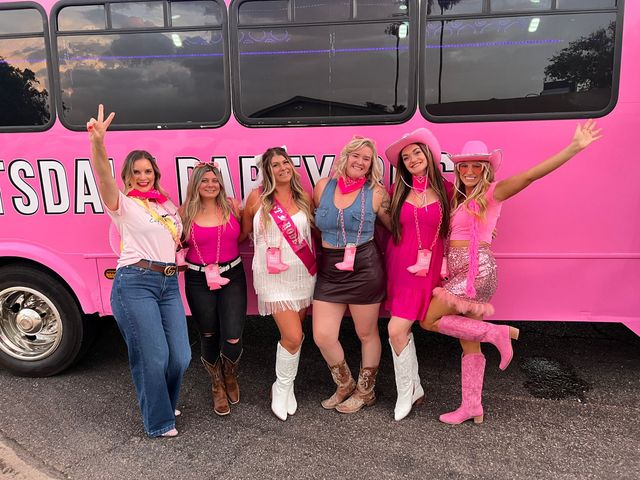 Pink Pony Club Express: Scottsdale's Ultimate All-Pink BYOB Drag Party Bus image 4