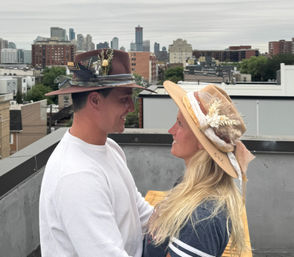Yee Haw or Yee Naw! Custom Cowboy Hat Bar image