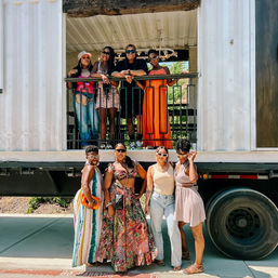 "Semi Toasted Wine Tour" Bachelorette Package on an 18-Wheeler Trailer Bus (Up to 40 People) image 4