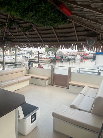 Private Tiki Boat Celebration: BYOB with Tropical Vibes + Incredible Views image 7