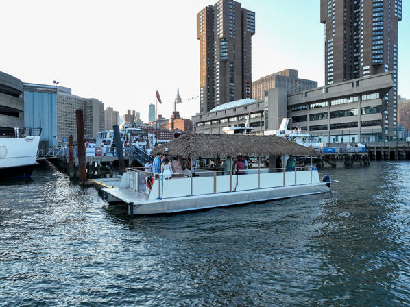Private Tiki Boat Celebration: BYOB with Tropical Vibes + Incredible Views image 2