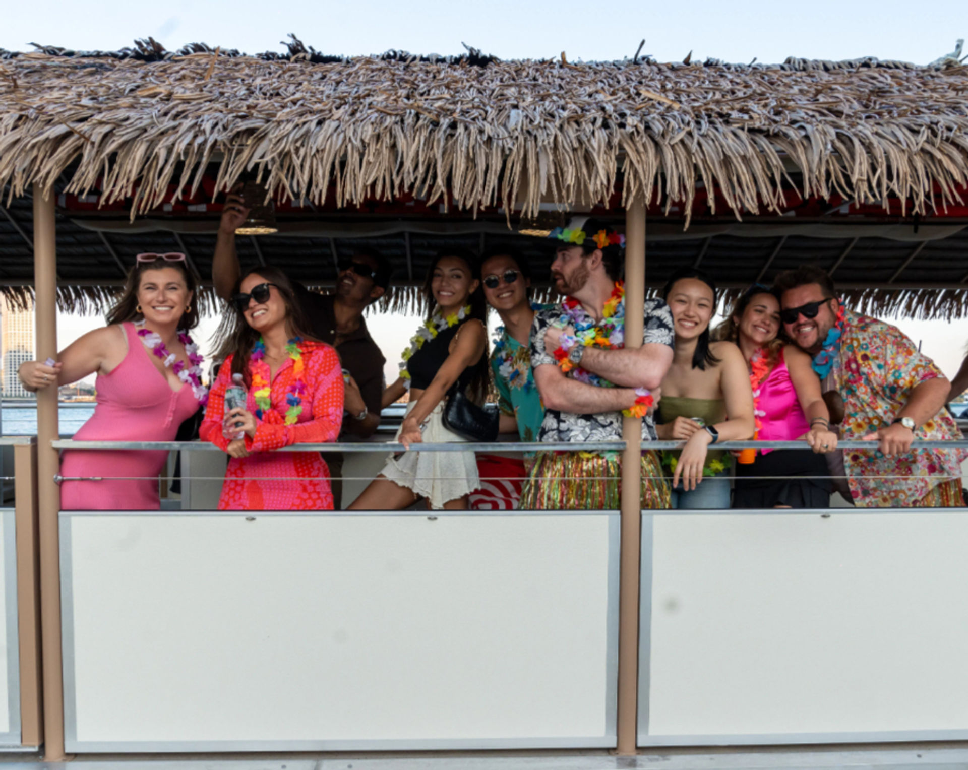 Private Tiki Boat Celebration: BYOB with Tropical Vibes + Incredible Views image 1
