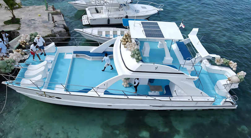 Full-Day All-Inclusive Private Catamaran Adventure to Saona Island image 10
