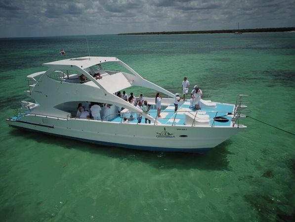 Full-Day All-Inclusive Private Catamaran Adventure to Saona Island image 14