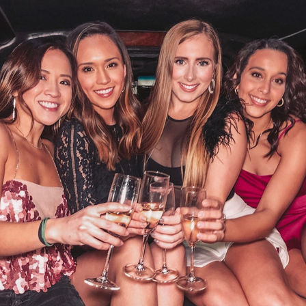 Mini Party Bus One-Way Transportation: Complimentary Champagne, BYOB & More image 1